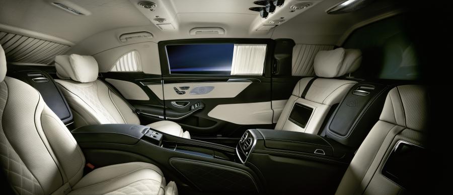 Интерьер Mercedes-Maybach S650 Pullman Guard (VV222) 2019 года  (фото 3 из 7)